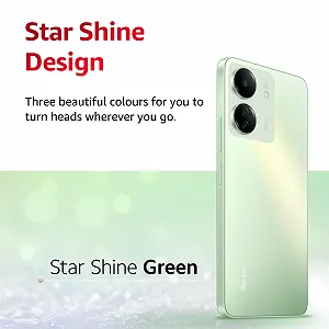 Смартфон Xiaomi Redmi 13C 4 ГБ 128 ГБ 4G Helio G85 50 Мп Starshine Green synthetic.ua - Фото 1