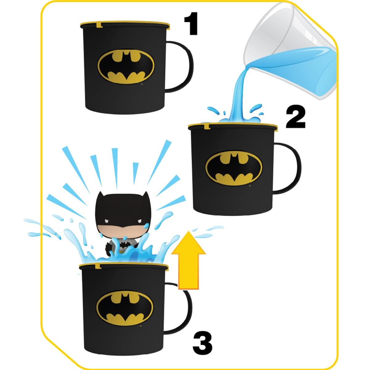 Кухоль SBABAM Funny Box DC Squishy з фігурками DC Comics, набір 2 шт, фото №2