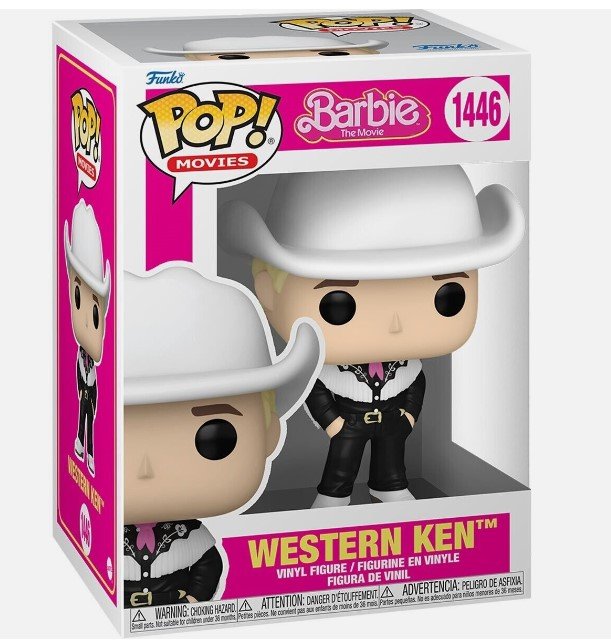 Фігурка Western Ken Barbie Funko Pop, 10 см, фото №2