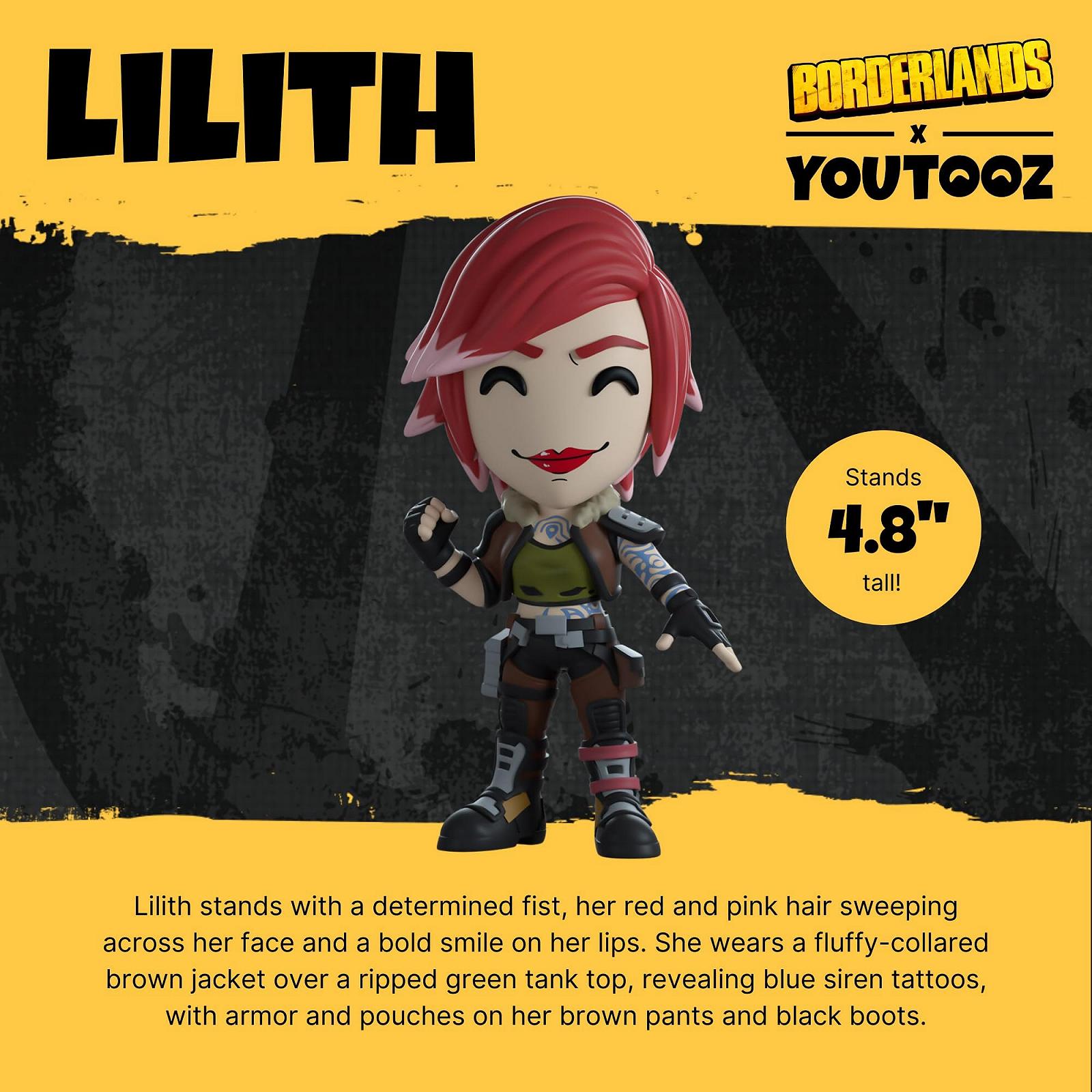 Фігурка вінілова Borderlands Lilith 12 см, Чорний, фото №2