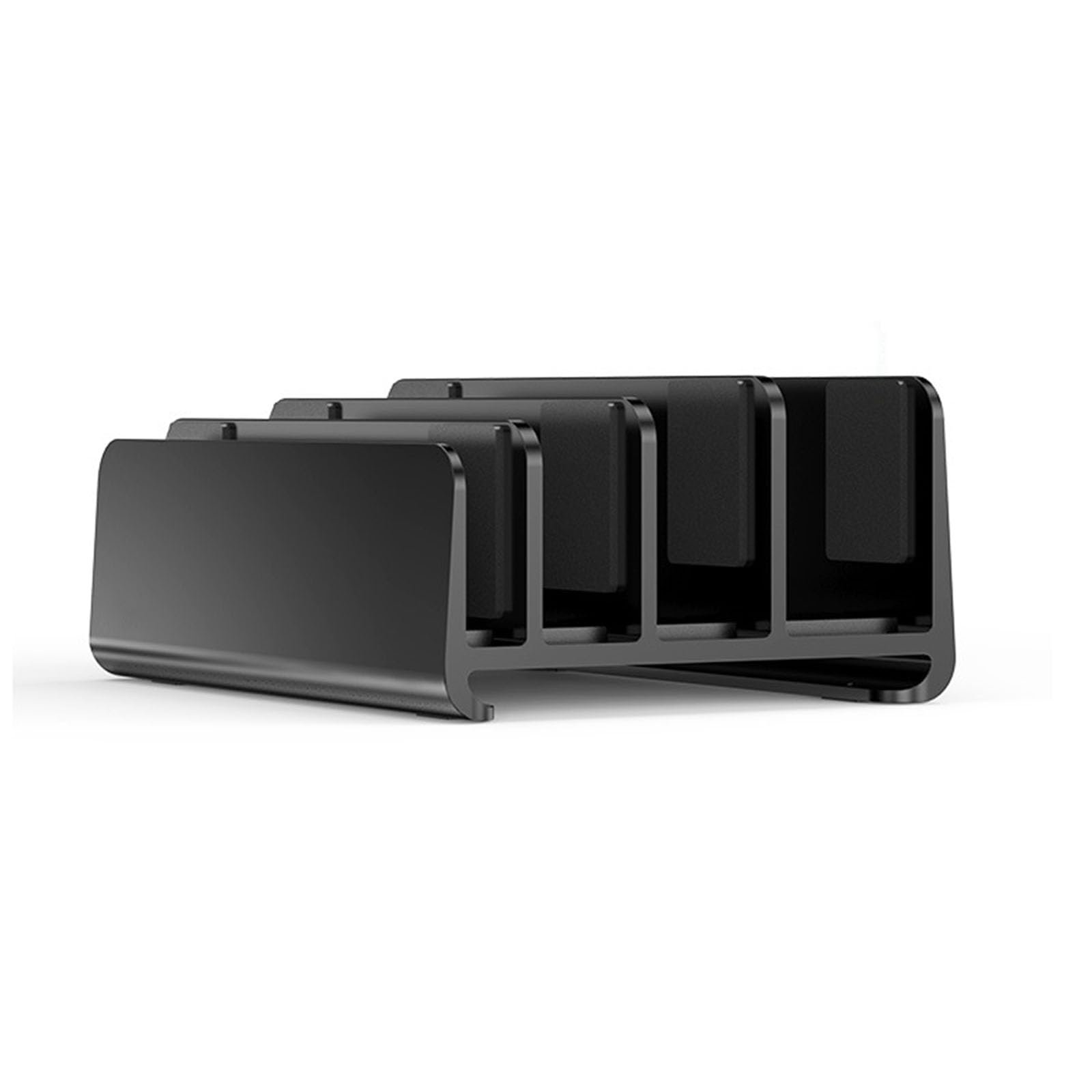 Вертикальная Подставка для ноутбука Алюминиевая регулируемая 4 слота, фото №6