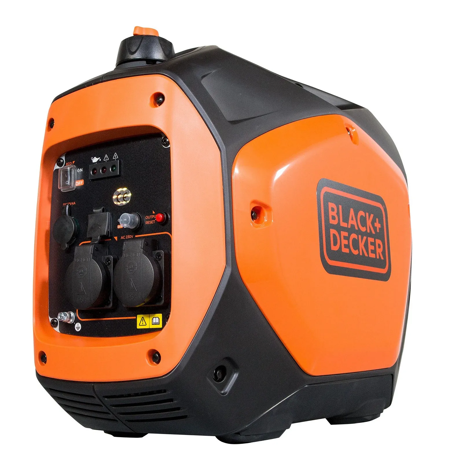 Инверторный бензиновый (4-х тактный) генератор Black+Decker BXGNi2200E 2,2 кВт, фото №1 Инверторный бензиновый (4-х тактный) генератор Black+Decker BXGNi2200E 2,2 кВт, фото №1
