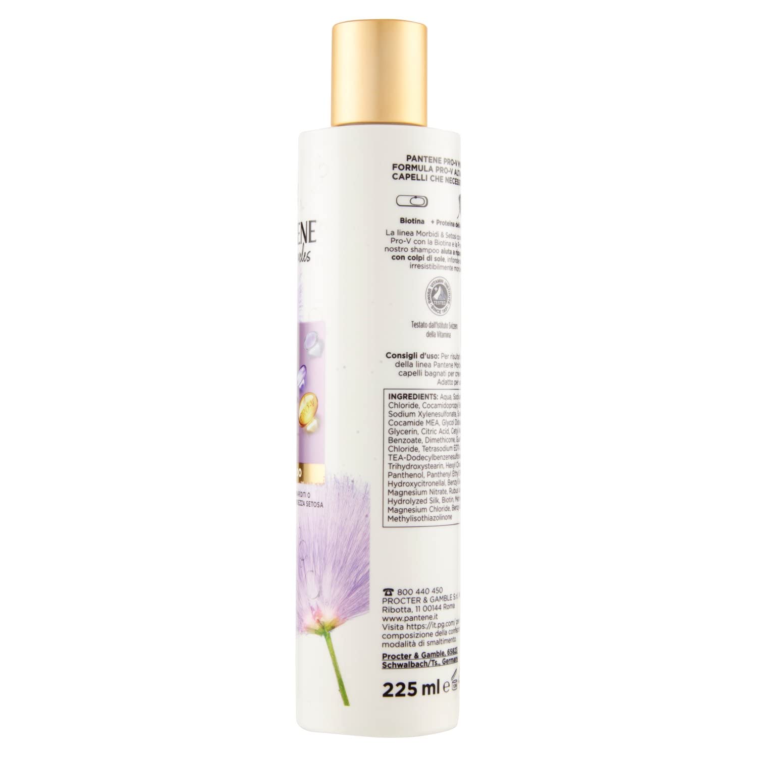 Шампунь Pantene Pro-V Miracles Soft and Silky Nourishing 225мл, фото №4