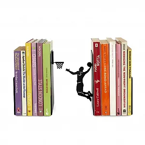 Тримач для книг Balvi Slum Dunk Чорний Тримач для книг у формі баскетбольної гри - Фото 1