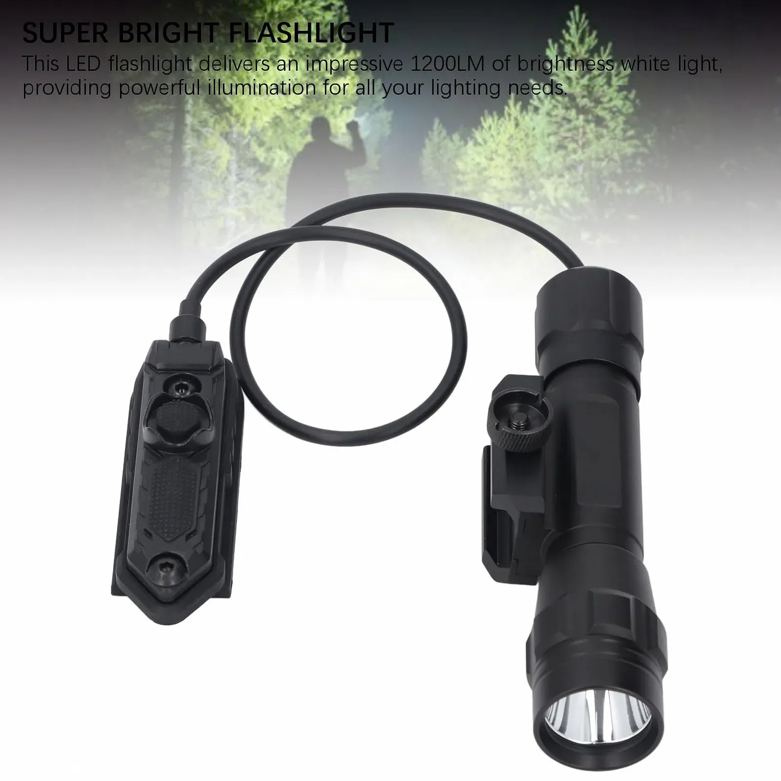 LED Ліхтар Super Bright Чорний Алюмінієвий Сплав, фото №5 LED Ліхтар Super Bright Чорний Алюмінієвий Сплав, фото №5