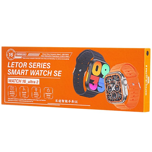 Смарт годинник Remax Ultra 2 WATCH16 230мАг Космічний сірий, фото №4
