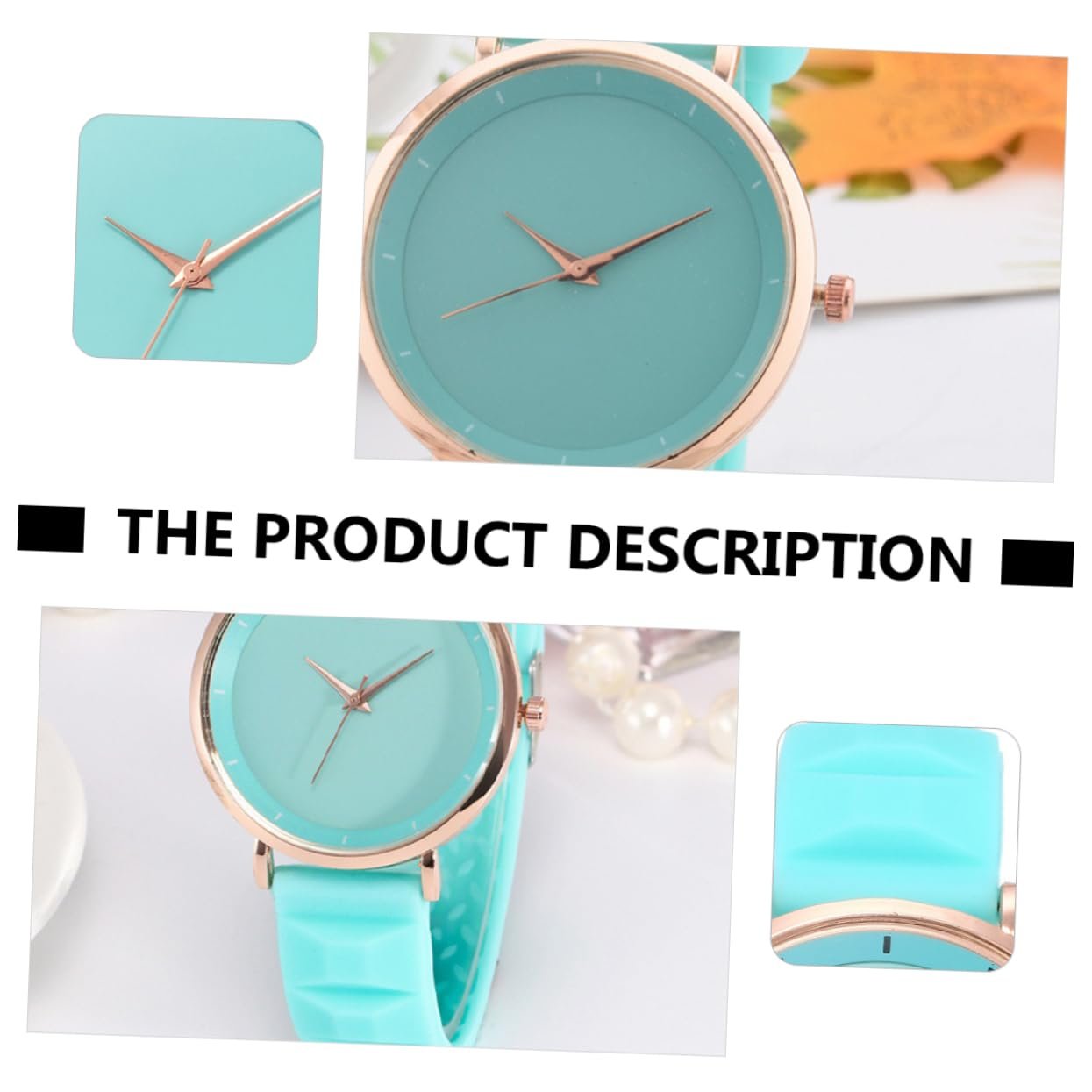 OATIPHO Кварцовий годинник Жіночий Повсякденний наручний годинник декоративний годинник, фото №3