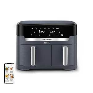 Мультипечь Tefal Dual Easy Fry XXL EY942BE0 11 л с набором приправ MAGGI - Фото 1