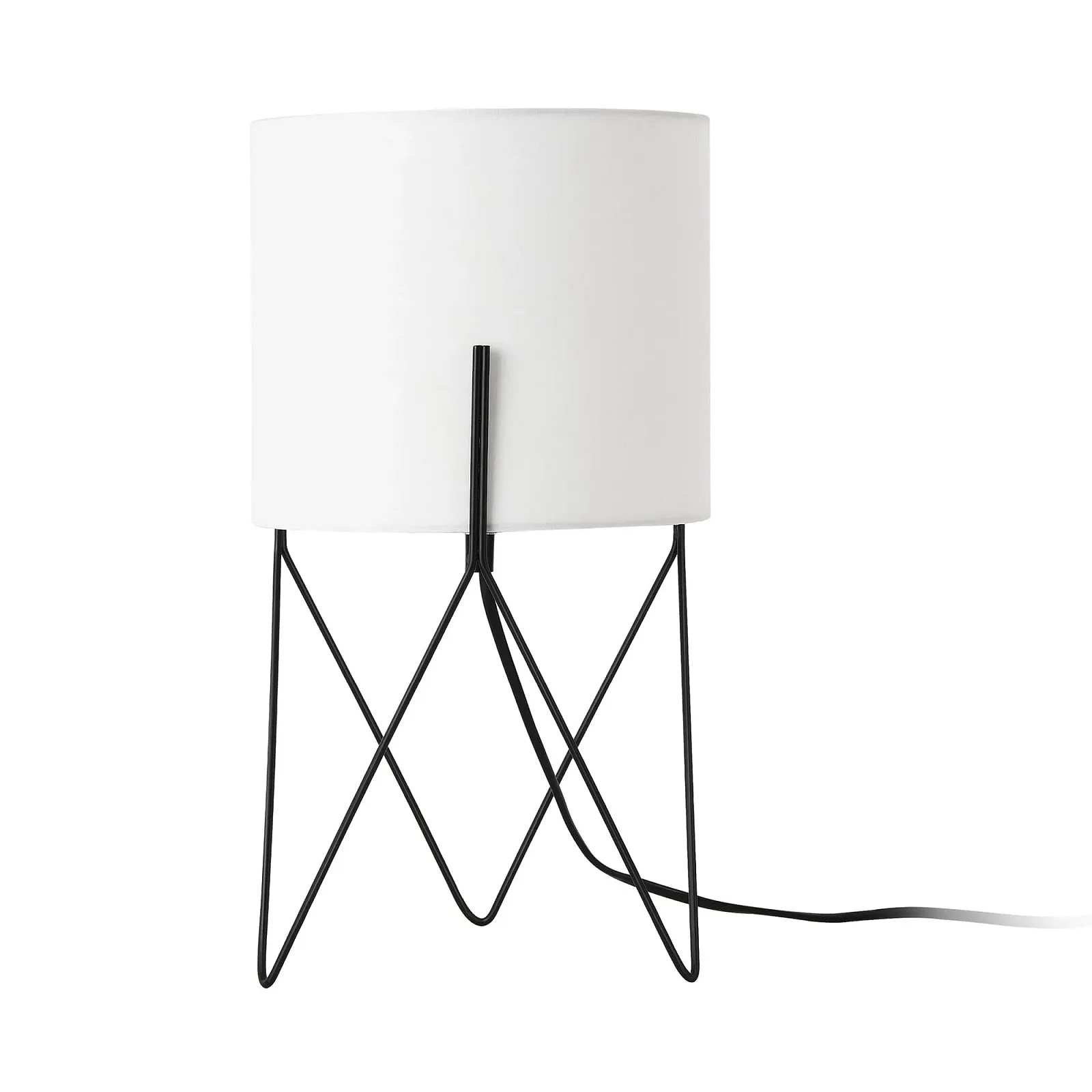 Настільна лампа lux.pro Slough E14 Тканинний абажур Білий, фото №4