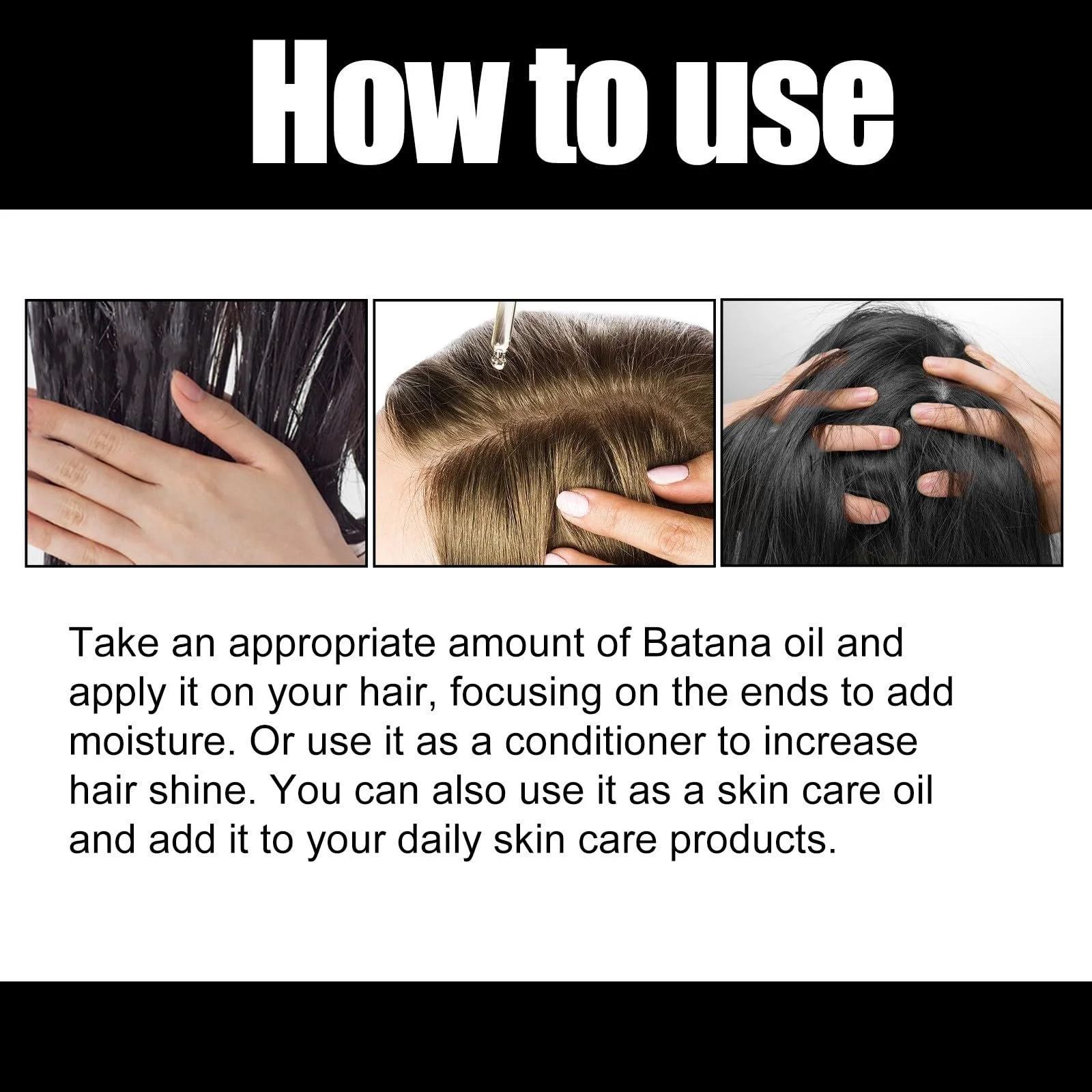 Органічна Батанова Олія для росту волосся Premium 100% Натуральна, фото №8 Органічна Батанова Олія для росту волосся Premium 100% Натуральна, фото №8