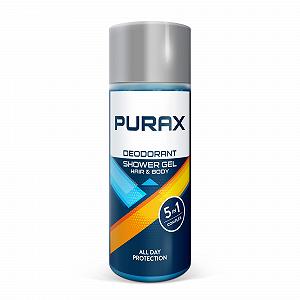 Дезодоруючий гель для душу PURAX 5-in-1 Complex 200 ml - Фото 1