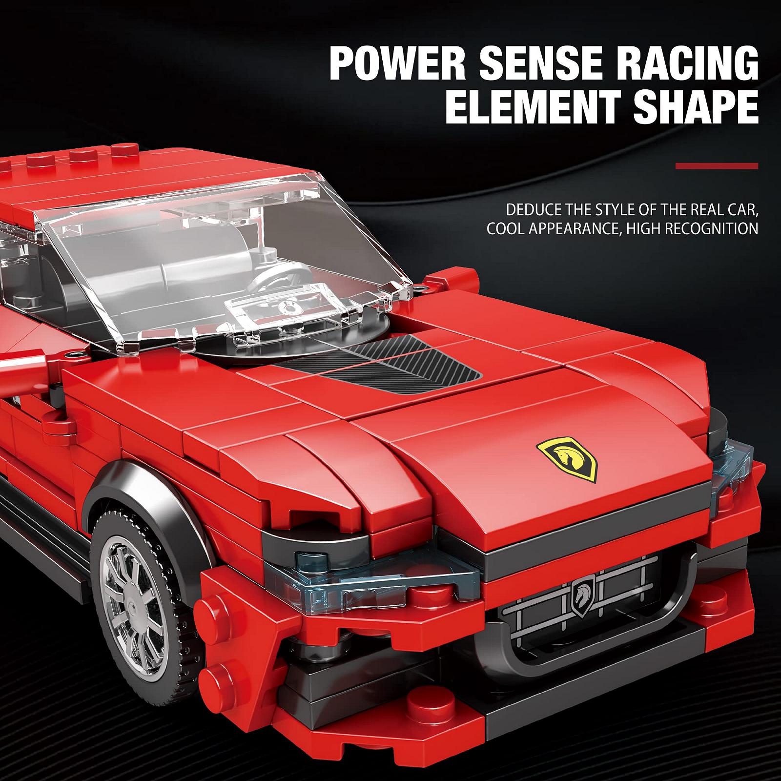 Блочный конструктор Reobrix Technic Speed Champions Спортивный автомобиль 416 Штук, фото №4