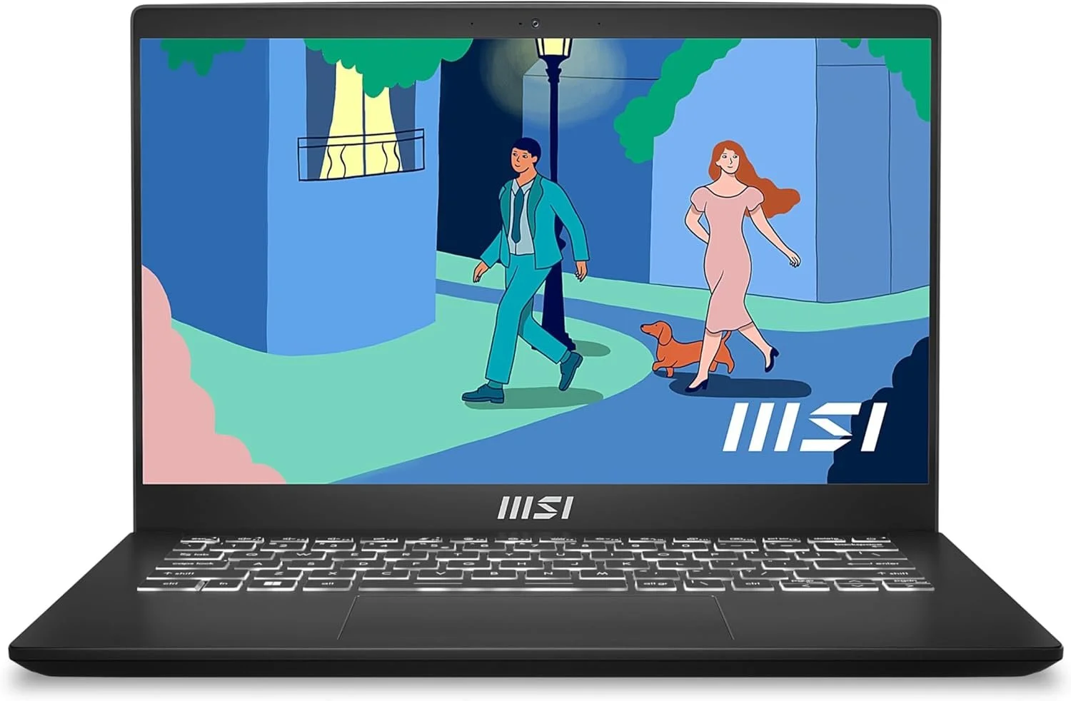 Ноутбук 14" MSI Modern 14 (C12M-251IT) Intel Core i5-1235U RAM 8GB SSD 512GB Windows 11 Home Алюминиевый корпус (UKR), фото №1
