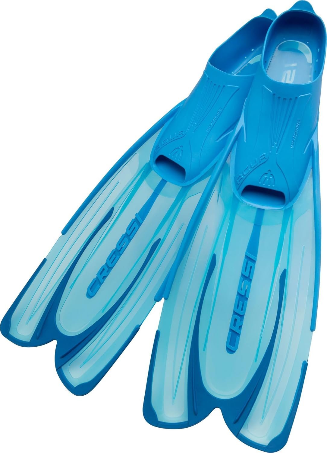 Ласты для снорклинга Cressi Agua 41/42 Размер Aquamarine, фото №5
