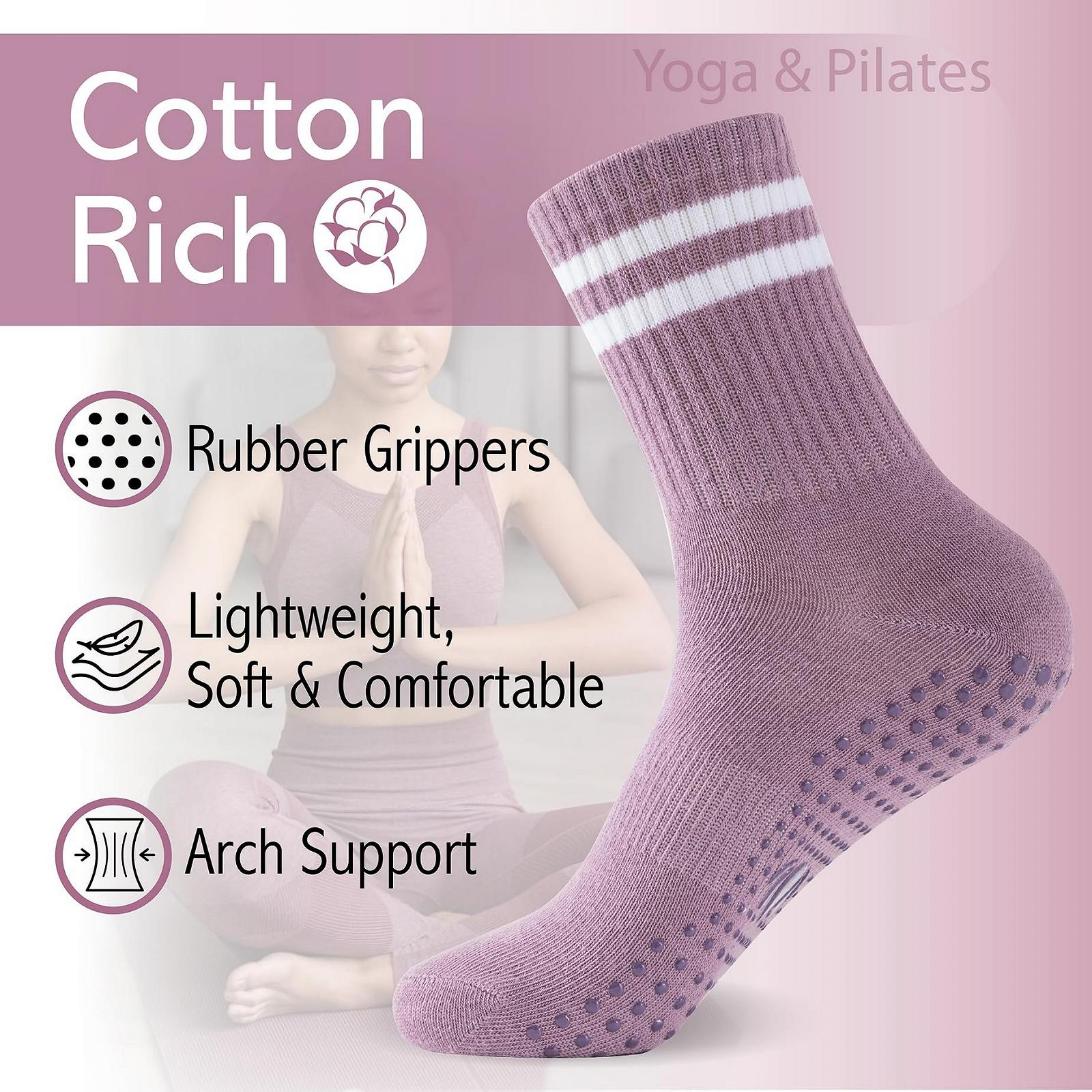 Носки The Essentials Wardrobe Yoga Ankle женские 4 пары, фото №2