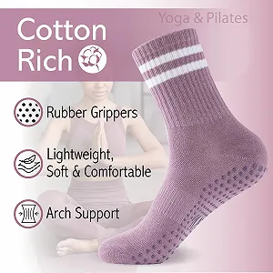 Носки The Essentials Wardrobe Yoga Ankle женские 4 пары synthetic.ua - Фото 1