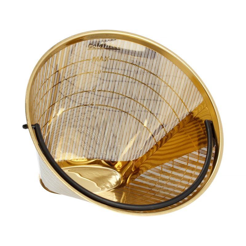 Кофейный Фильтр 1х4 seleXions Gold цельнометаллический Для Melitta Moccamaster Clever, фото №3