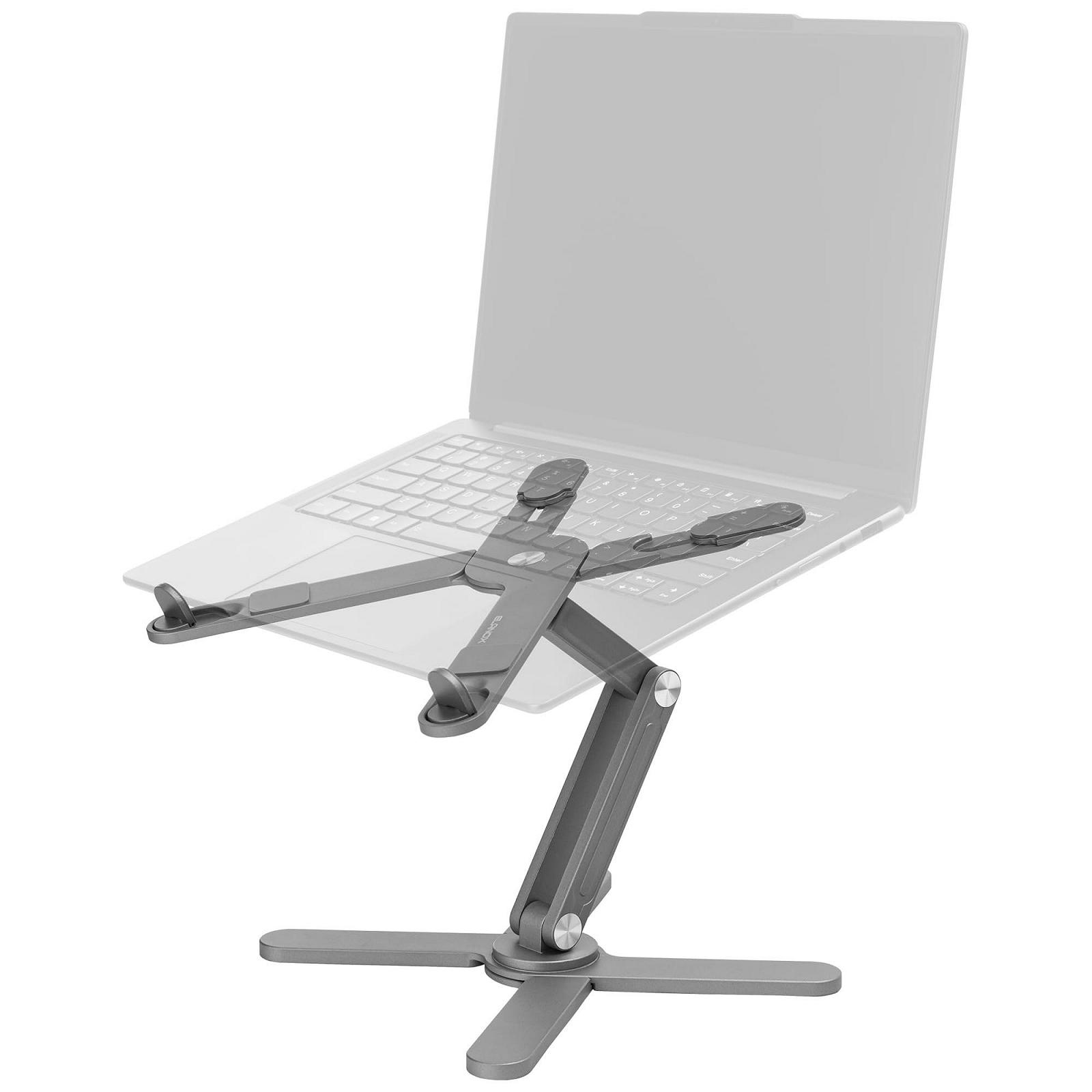 Підставка для ноутбука складна алюмінієвий сплав 360 (Сірий), фото №2