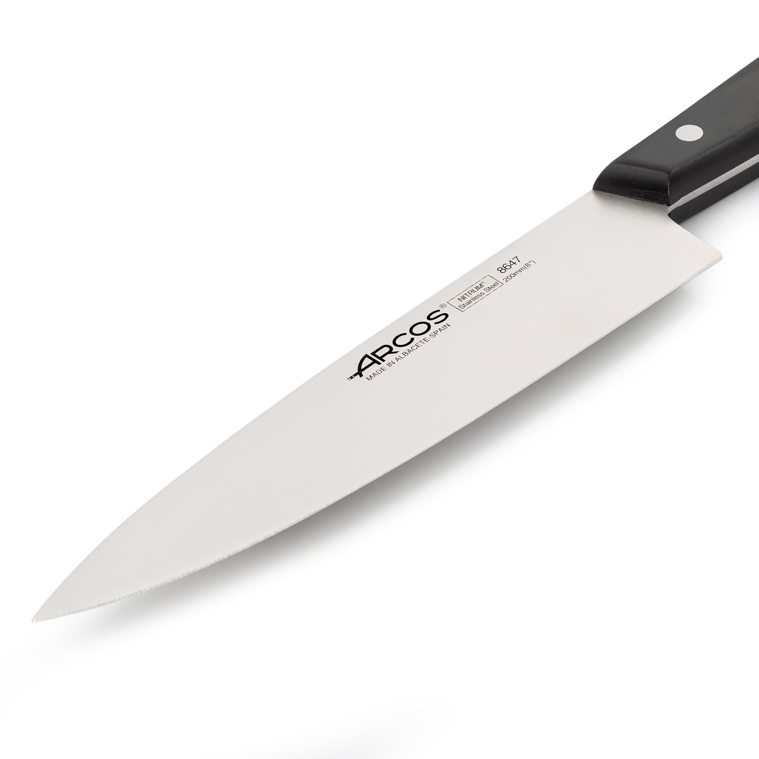 Набір кухонних ножів Arcos Professional, 3 шт, чорна ручка, фото №6