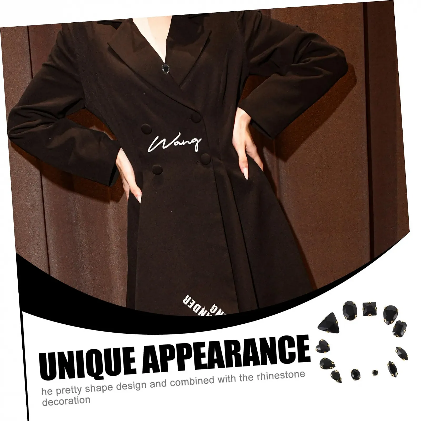 Пришивные кристаллы, 130 шт., фото №3