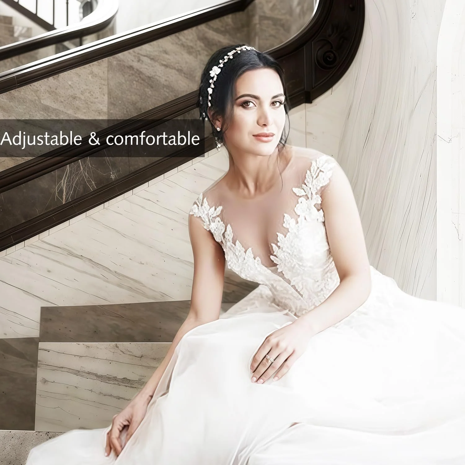 Вінок для волосся Ezranova Квіти, фото №2