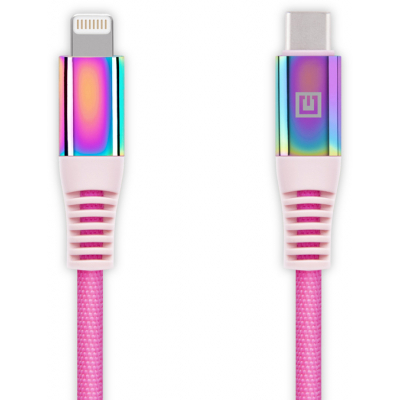 Дата кабель USB Type-C to Lightning 1.0m MFI Rainbow REAL-EL EL123500054, фото №6 Дата кабель USB Type-C to Lightning 1.0m MFI Rainbow REAL-EL EL123500054, фото №6