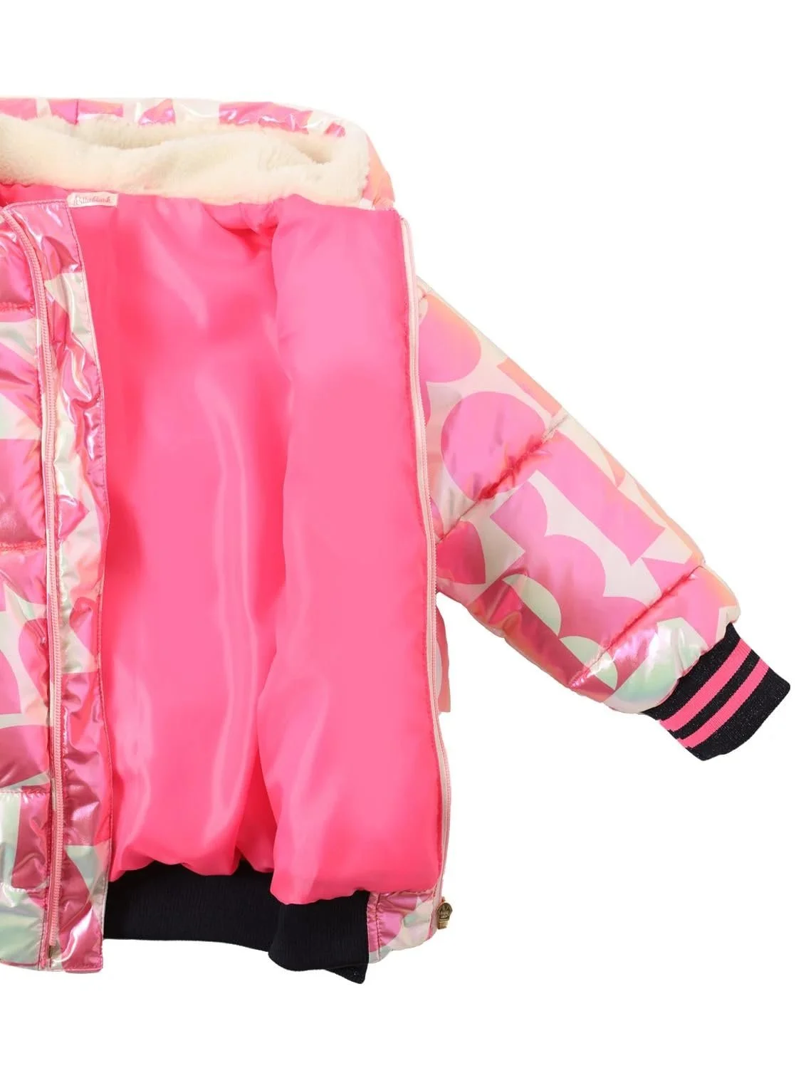 Куртка Sherpa Fleece Gifts Treat для дівчат, фіолетова, м'яка, тепла, фото №5