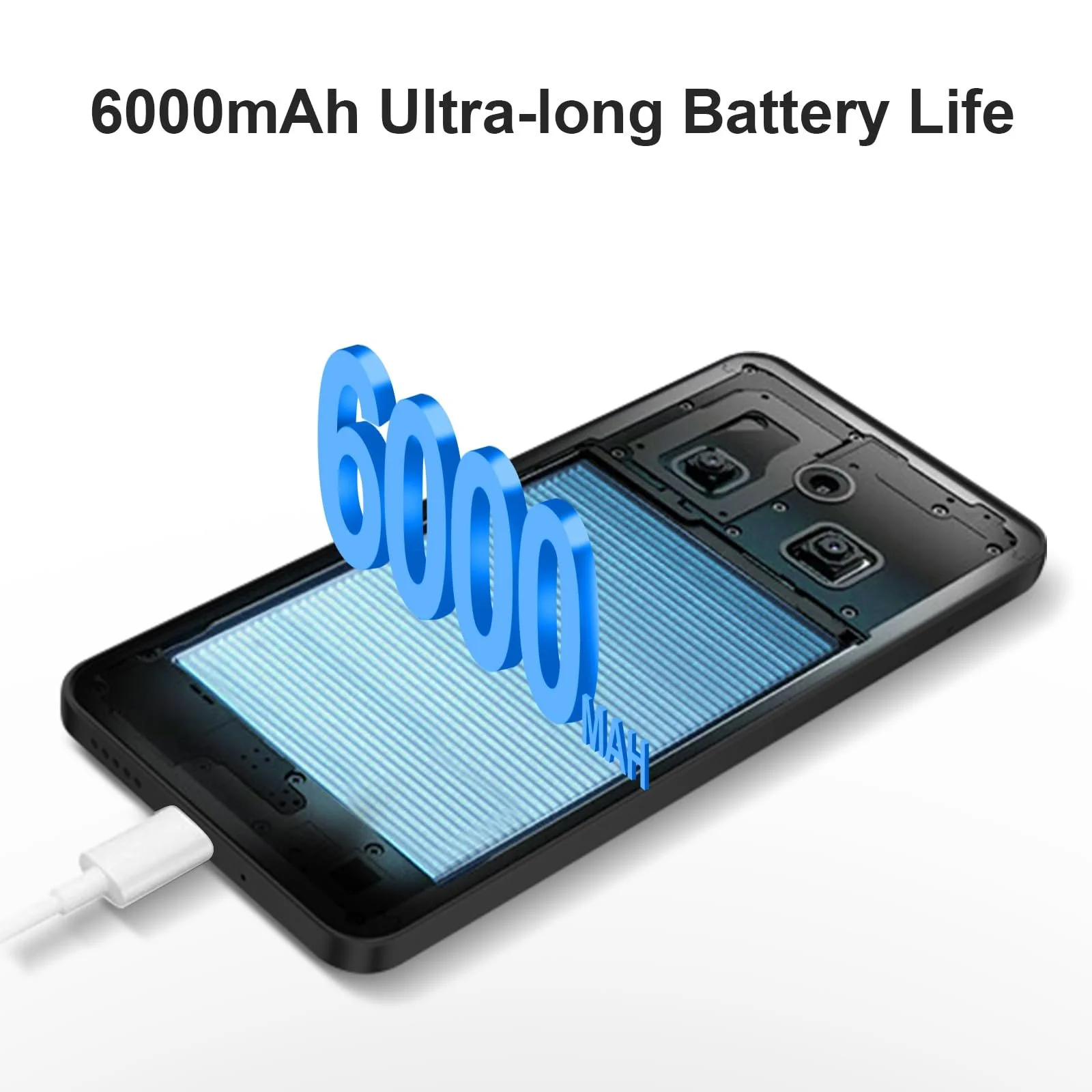 Смартфон XIAOMI Redmi 15C 6.9" 120Hz 6000mAh 4/256GB Midnight Black, фото №3