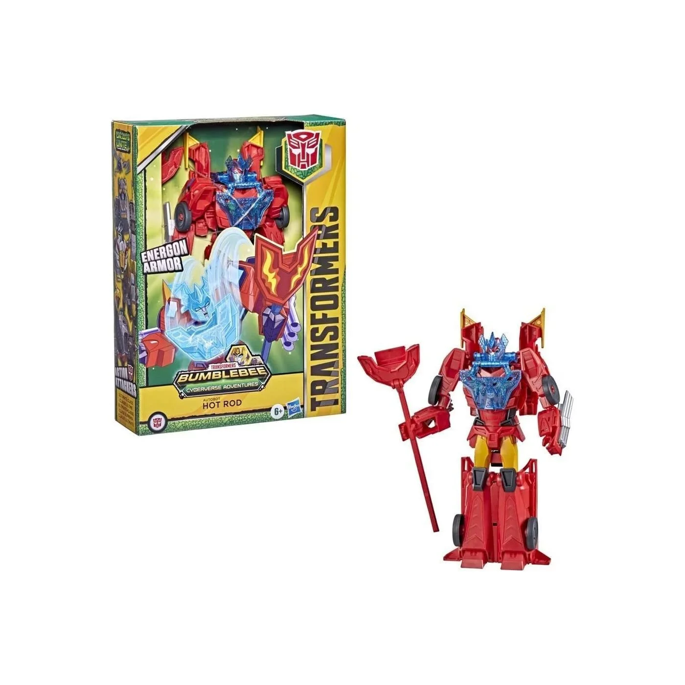 Игровая фигурка Transformers Cyberverse Ultimate S4 Hot Rod, фото №1