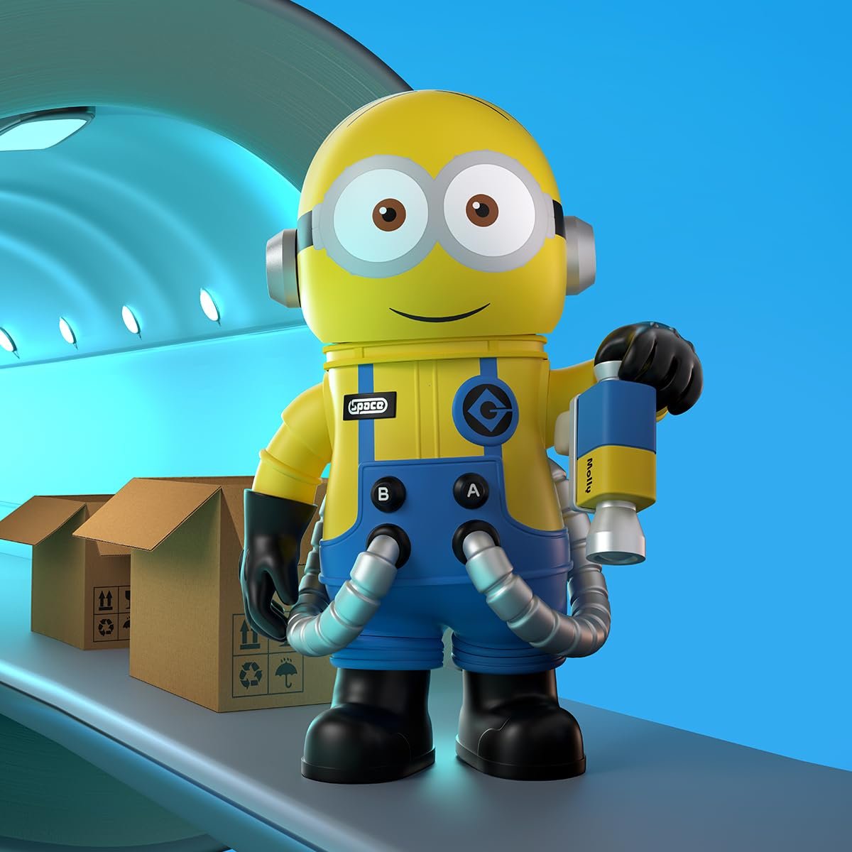 Фигурка POP MART Mega Space Molly 400% Minions, фото №3
