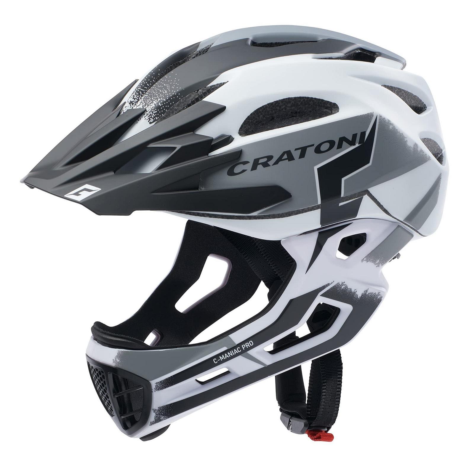 Шлем Full Face Cratoni C-Maniac Pro Downhill BMX со съемной дугой для подбородка, фото №1