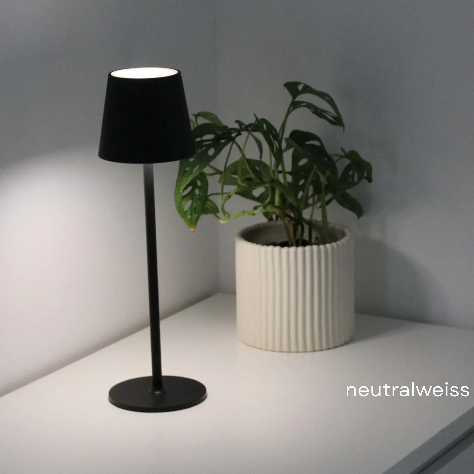 Настільна лампа Nell LED Wireless Rechargeable IP54 Чорна, фото №5