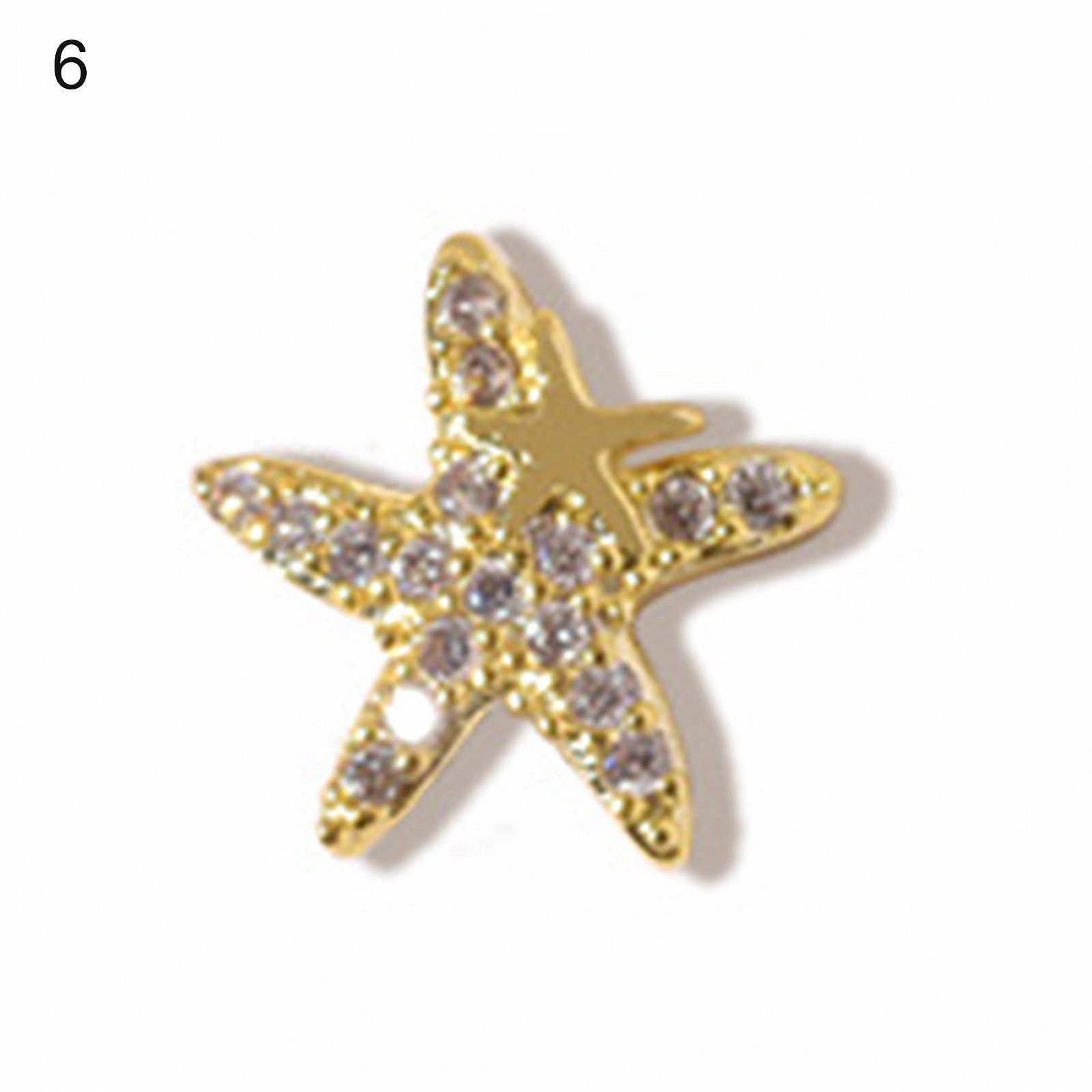 Украшение для ногтей DIY Бант Морская звезда Стразы для ногтей Самоцветы Жемчуг для ногтей для женщин Девушек Украшение для ногтей Рождественские подарки на день рождения №15, фото №3