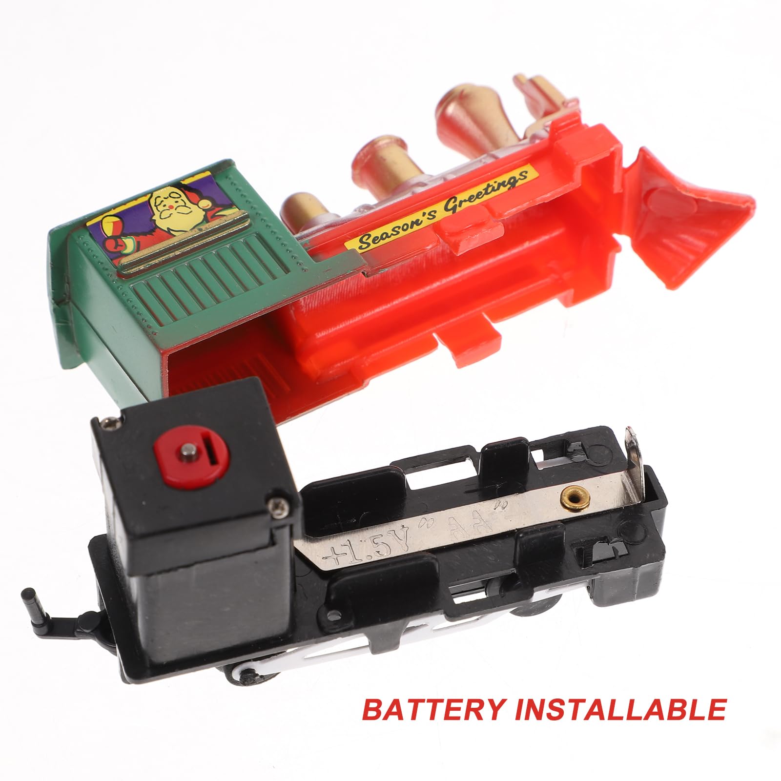 Іграшка Toddmomy Mini Train Electric Railway Toy with Music and Light, фото №8