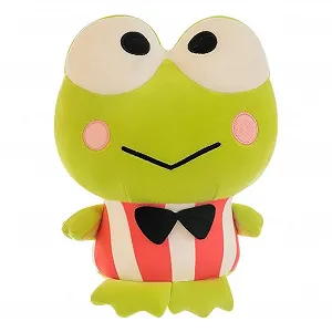 Плюшевая игрушка LAARNT 25 см Большие глаза лягушка Зеленый - Фото 1