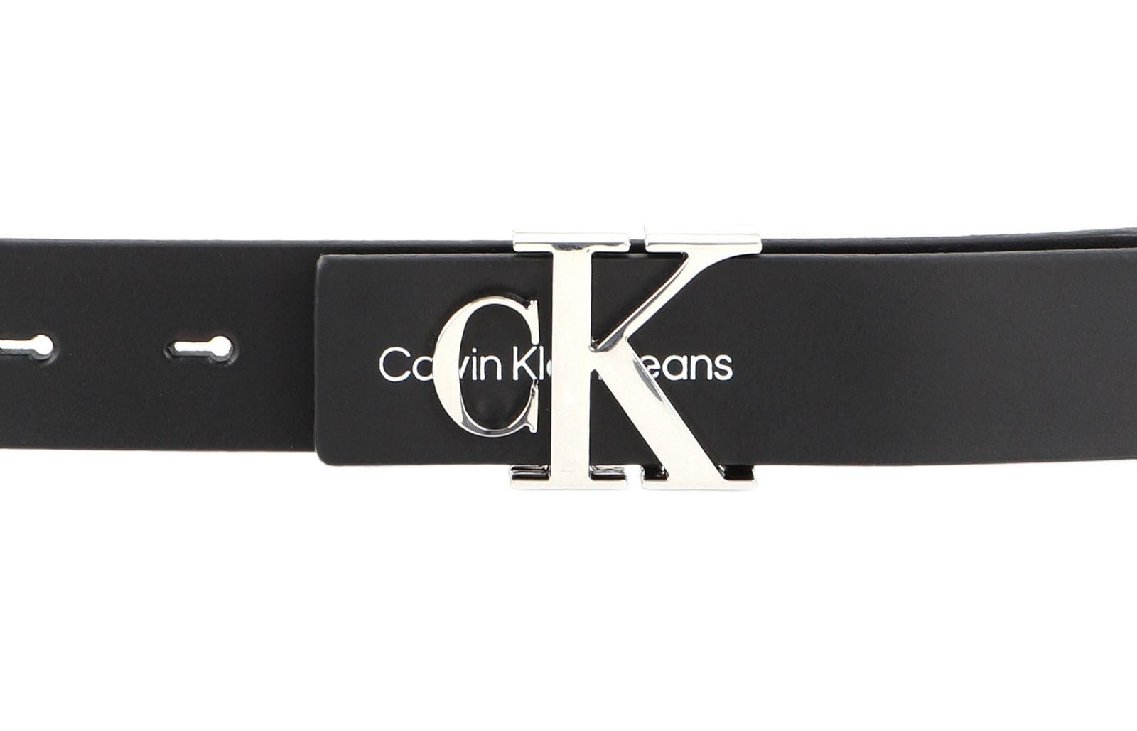 Ремень Calvin Klein Monogram Hardware 3.0 см Кожаный, фото №2