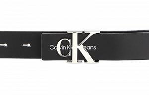 Ремень Calvin Klein Monogram Hardware 3.0 см Кожаный synthetic.ua - Фото 1