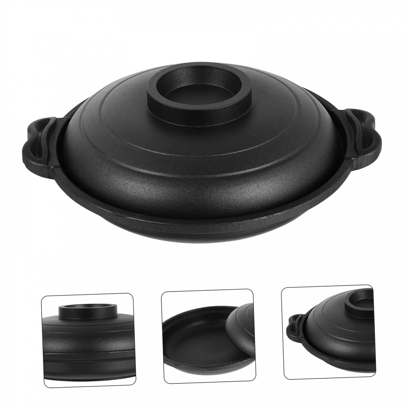 Каструля керамічна TOYANDONA антипригарна з товстими стінками синя, фото №2