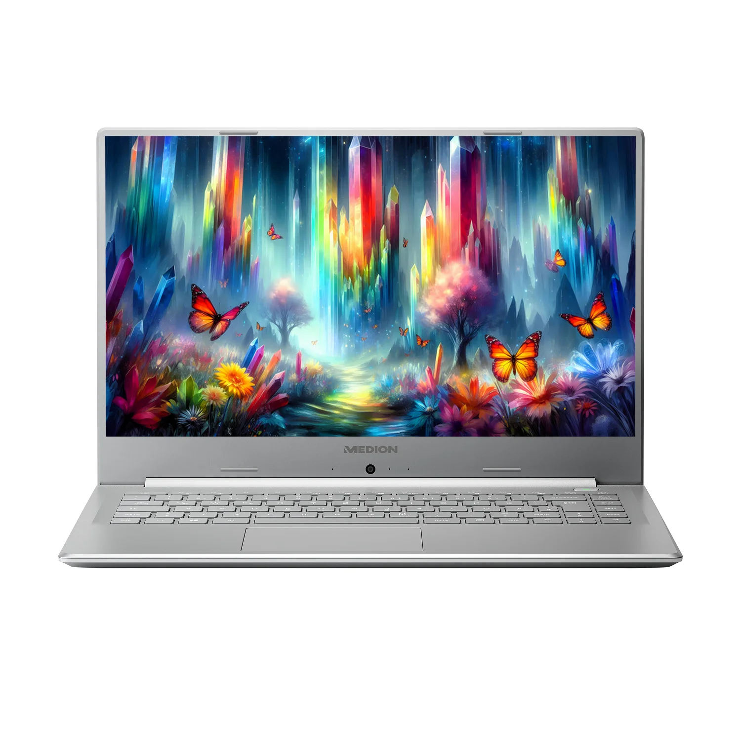 Ноутбук 15.6'' Medion (Lenovo Group) Akoya S6445 | Intel Core i3-8145U | IPS (1920x1080) FullHD | RAM DDR4 16 ГБ | SSD 256 ГБ | Intel UHD Graphics 620 | Металевий корпус | Win11 (5091), фото №1