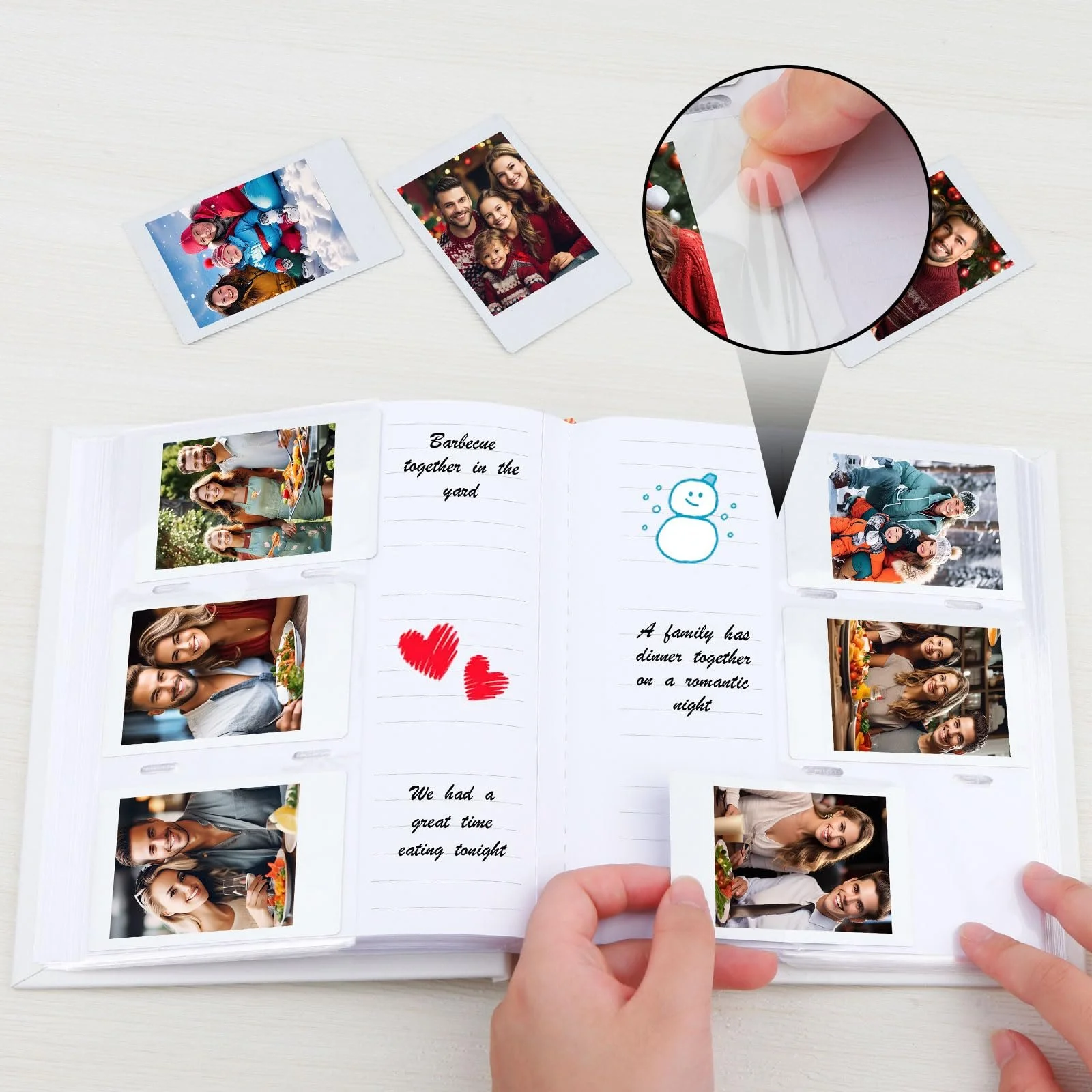 Фотоальбом для Fujifilm Instax Mini 12 11 9 8 7s 99 40 Evo Camera, для Polaroid Camera, фото №5