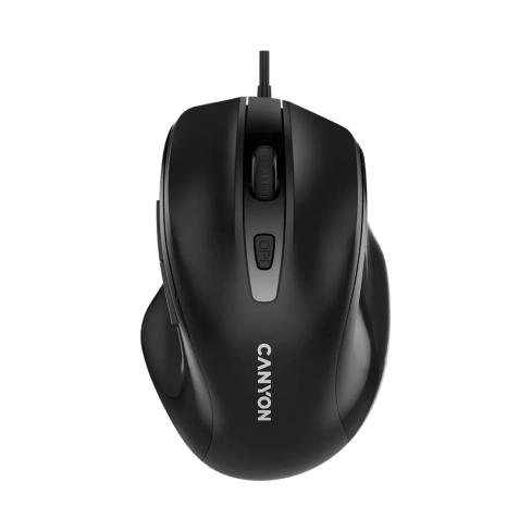 Мышка Canyon M-6 USB Black (CNE-CMS6), фото №1 Мышка Canyon M-6 USB Black (CNE-CMS6), фото №1