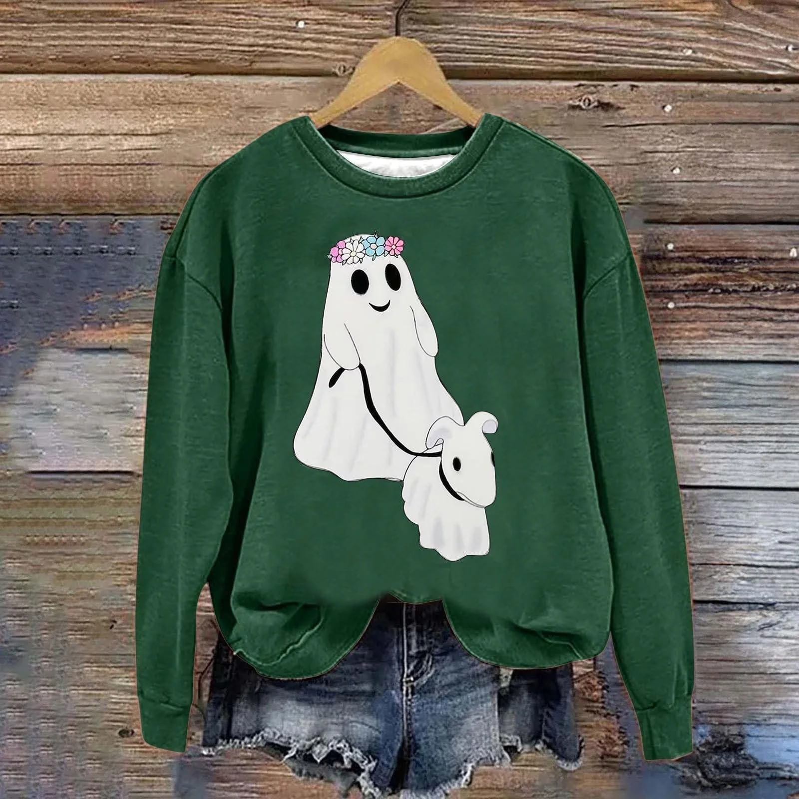 Хелловін Світшот Спортивний Гарбуз Принт, фото №3 Хелловін Світшот Спортивний Гарбуз Принт, фото №3