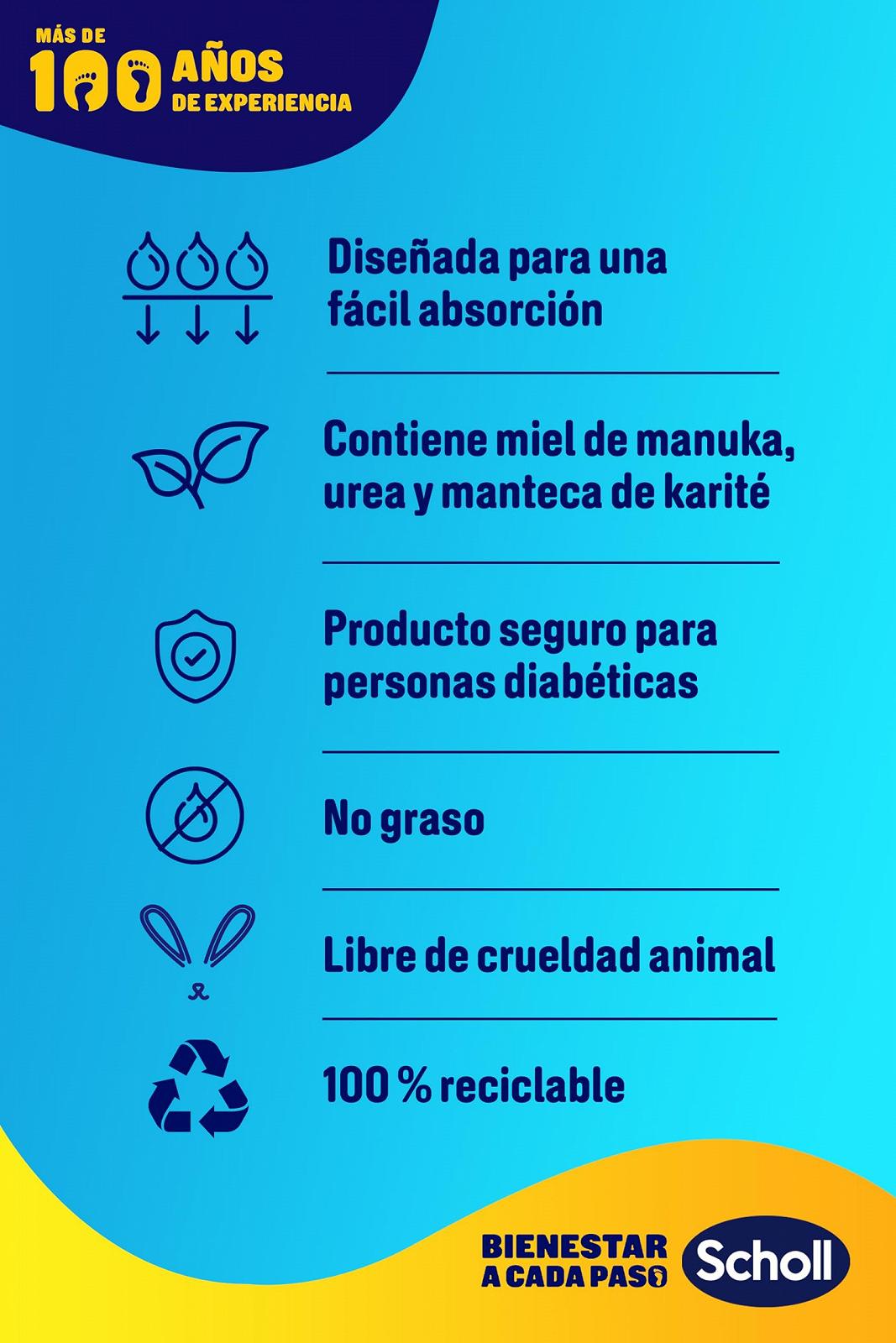 Маска для ног Scholl PediMask PediMask для мягкости стоп с медом манука Глубокое увлажнение, фото №6