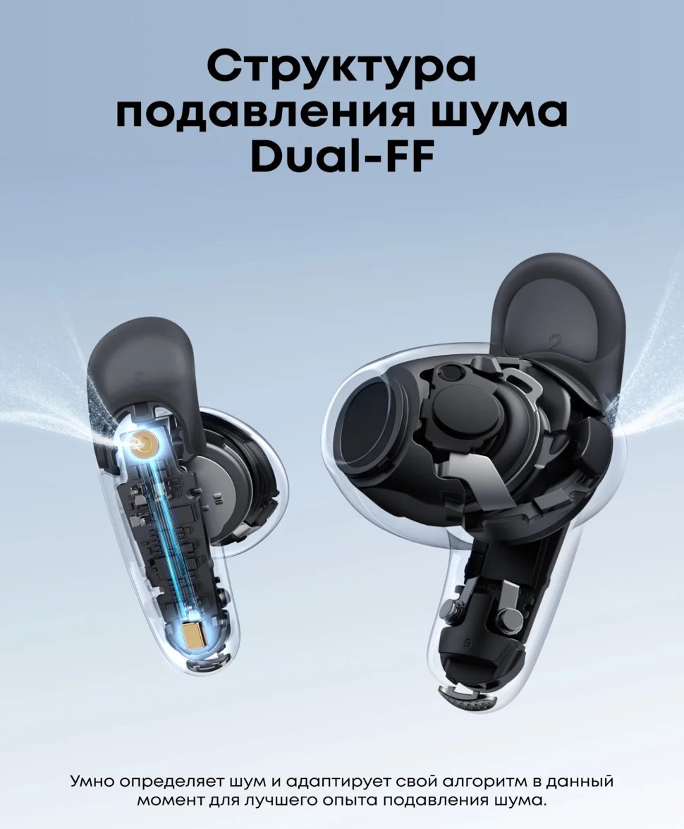 Навушники Anker Soundcore Liberty Buds Blue LDAC Hi-Res ANC AI Translation, фото №12