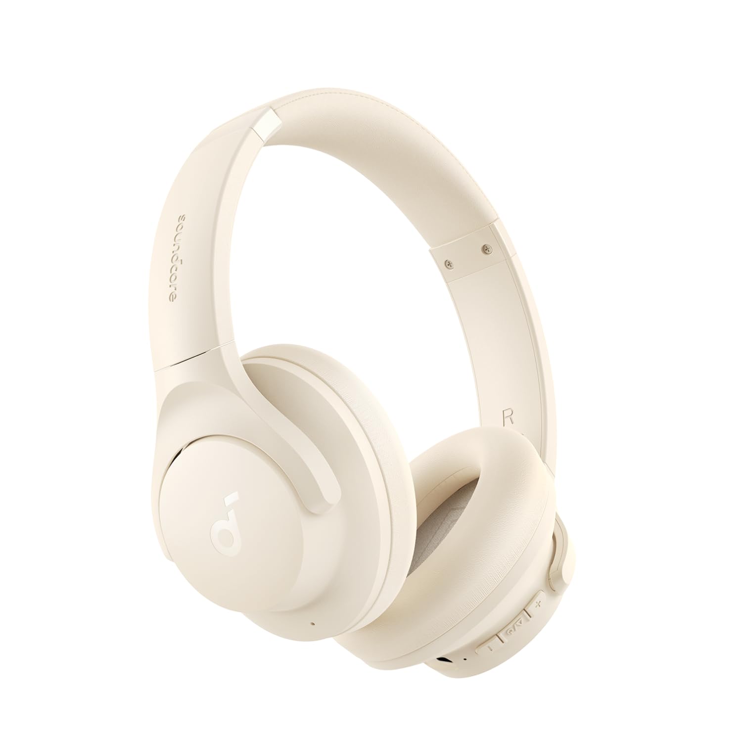 Наушники Soundcore Anker Q20i Bluetooth Over-Ear с гибридным активным шумоподавлением 40 часов воспроизведения ANC белый, фото №1
