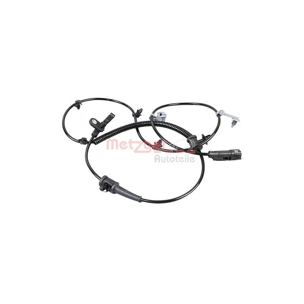 Датчик частоти обертання колеса METZGER 09001238 для OPEL GENERAL MOTORS, задня вісь зліва, фото №1