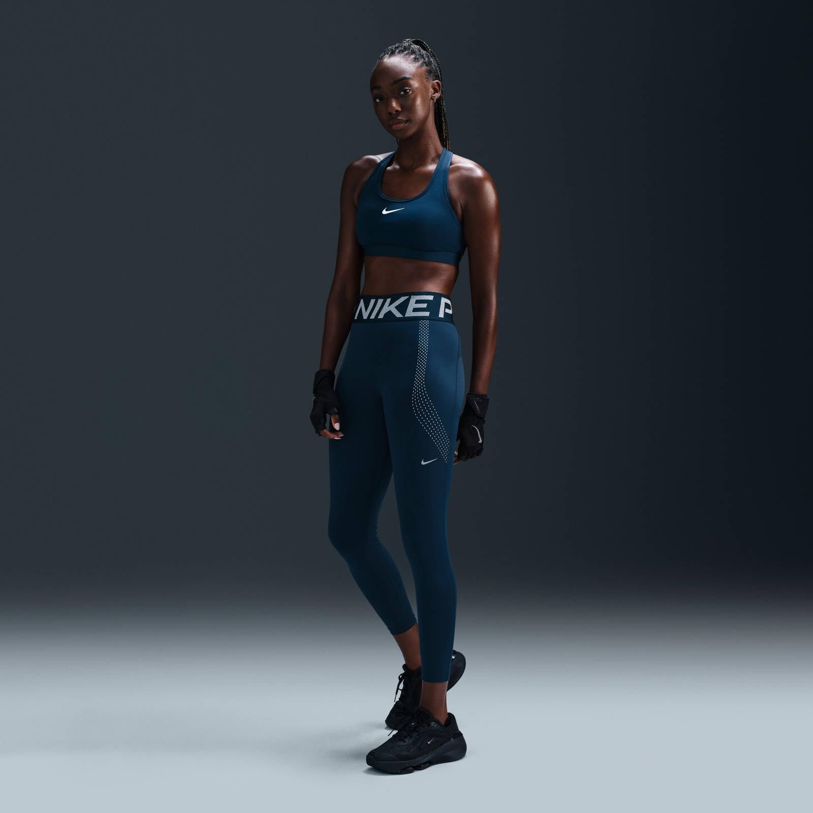 Леггинсы Nike Pro Sculpt 7/8 Женские с высоким поясом, фото №2