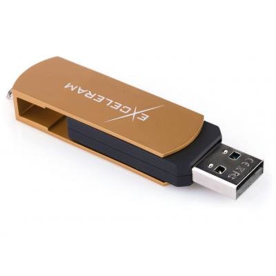 USB флеш-накопитель Exceleram 32GB P2 Series Brown/Black USB 2.0 EXP2U2BRB32, фото №5 USB флеш-накопитель Exceleram 32GB P2 Series Brown/Black USB 2.0 EXP2U2BRB32, фото №5