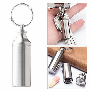 Аптечка TWEW маленька, водонепроникна, контейнер для ліків, сумка, для вулиці, кемпінгу, герметична для ліків synthetic.ua - Фото 1