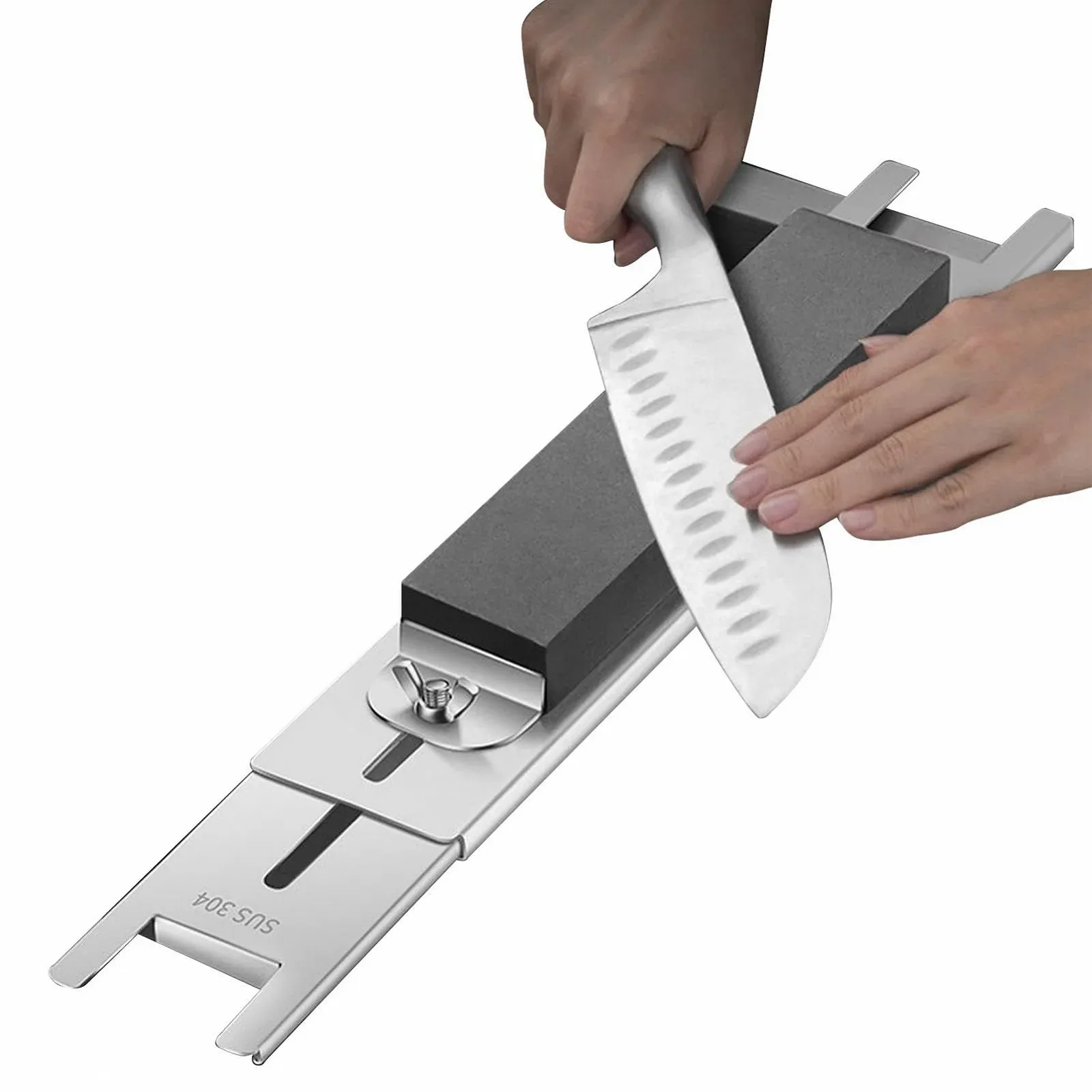 Держатель для точильного камня Мостик для раковины регулируемый нержавеющая сталь 11.22-16.53 дюйма, фото №9